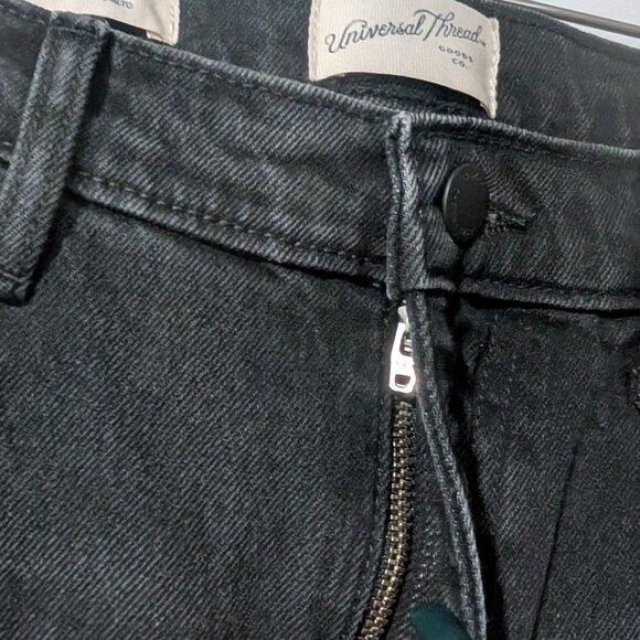 Universal Thread | High-Rise Comfort Stretch Flare Jeans In Black - Picture 8 of 14